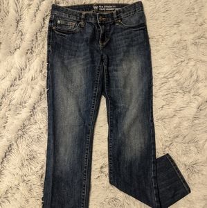 Straight leg jeans